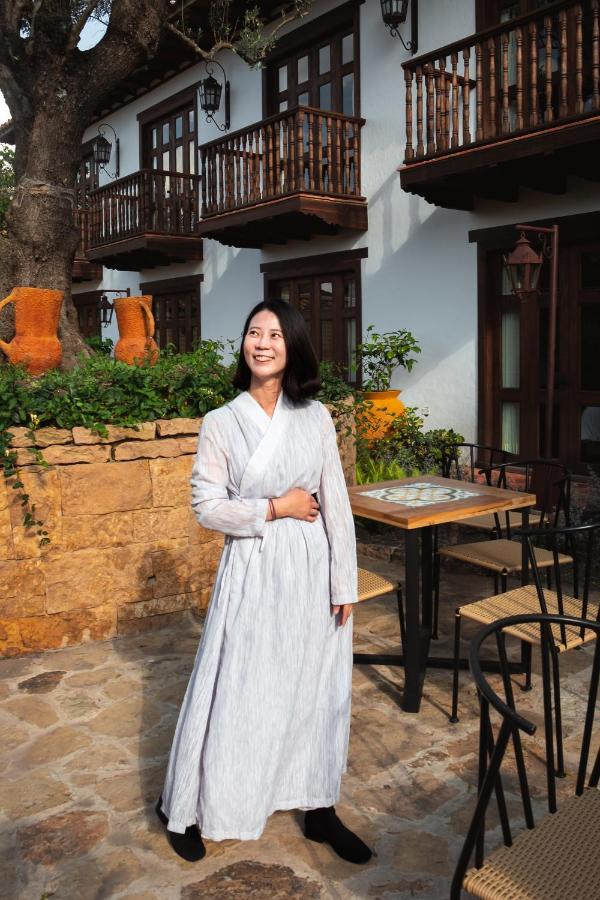 Hotel Casa Alcestre Villa de Leyva Exterior foto